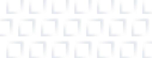 3d white square texture pattern design for background vector