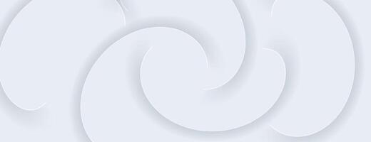 white abstract background with wavy lines pattern vector