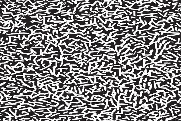 Rough and Weathered Black Monochrome Texture on White Background