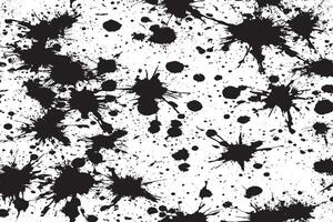 Monochrome Black Grunge Texture with Rough and Weathered Overlay vector