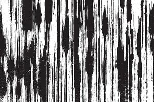 Distressed Black and White Grunge Overlay with Rough Texture vector