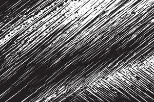 Weathered Black Grunge Texture with Rough Overlay on White Background vector