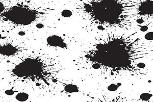 Distressed Black and White Grunge Overlay with Rough Texture vector