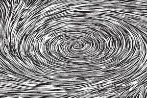 Rough and Weathered Black Monochrome Texture on White Background vector