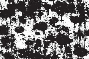 Black and White Distressed Gritty Texture Overlay on Background vector