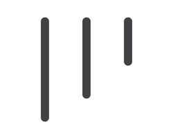 Hamburger menu icon, buttons for website, UI navigation, mobile app, presentation. design elements and user Interface icons. vector