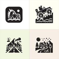 Trailblazer silhouette design vector