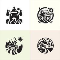 Trailblazer silhouette design vector