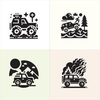 Trailblazer silhouette design vector