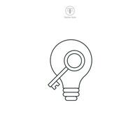 Intellectual Property Icon symbol illustration isolated on white background vector