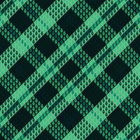 Tartan plaid pattern with texture. vector