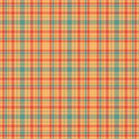 Tartan plaid pattern with texture and coffee color. vector