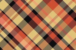 Tartan plaid pattern with texture. vector