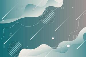 Gradient fluid background. vector
