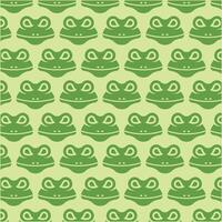 Animal Fox Pattern design illustration, design for your wallpaper, banner and etc vector