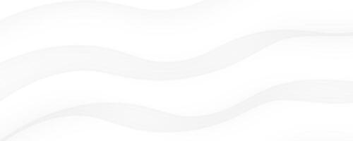 Abstract White Wavy Lines Background vector