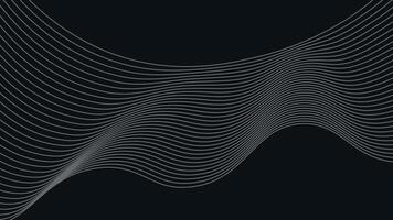 Abstract wavy line background, wavy pattern, stylish line art and web background design vector