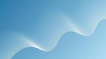 Abstract wavy line background dynamic sound wave wavy pattern stylish line art pattern design vector