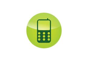 Modern Mobile Phone logo design, design template vector