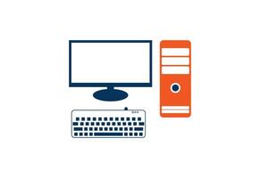 Computer Technology Logo template designs, computer Service logo template, design Concept vector