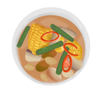 Sayur Asem Indonesian Food png