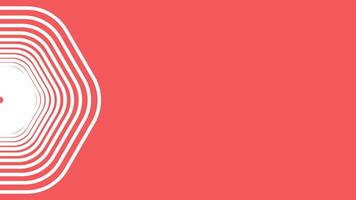Abstract spiral spinning vortex style background in red vector