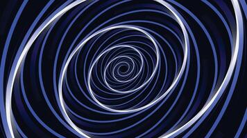 Abstract spiral gradient dotted creative background. vector