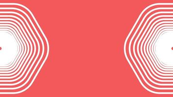 Abstract spiral spinning vortex style background in red vector