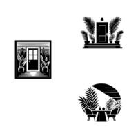 Creative spaces enhancing daily life. vector