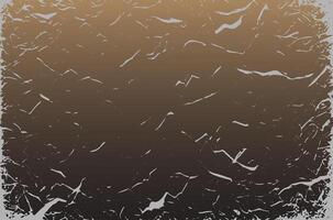 a grungy brown and black background with some scratches vector