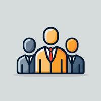 Manager Cartoon Avatar Icon EPS 10 vector