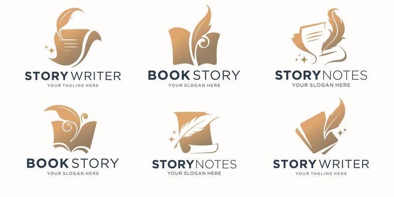 Story Book Logo Vector Art, Icons, and Graphics for Free Download