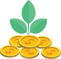 Sprouting Wealth Concept vector