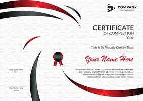 Certificate of Appreciation template, Certificate of achievement, awards diploma. vector