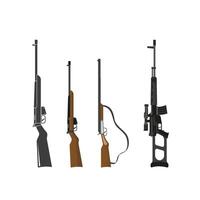 A Comprehensive Guide to Different Types of Firearms vector