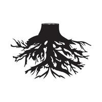 tree root icon vector