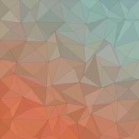 Irregular triangle mosaic background design vector