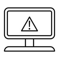 Artificial Intellegence Line art Icon vector