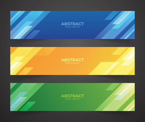 Abstract Web Banner Template Set