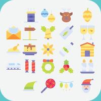 CHRISTMAS ICON PACKS vector