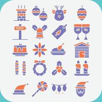 CHRISTMAS ICON PACKS vector