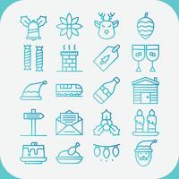 CHRISTMAS ICON PACKS vector