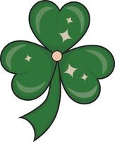 Happy Saint Patrick's Day Element with Cartoon Design. Illustration Elements. vector