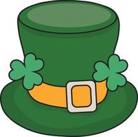 Happy Saint Patrick's Day Element with Cartoon Design. Illustration Elements. vector