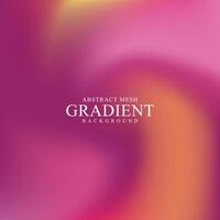 Abstract blurred gradient mesh. Colorful twist color blend liquid background. Modern design template for card, banner, poster, social media, promotion background vector