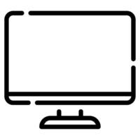 Monitor icon for web, app, infographic, etc vector