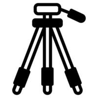 Tripod icon for web, app, infographic, etc vector