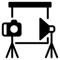 Studio icon for web, app, infographic, etc vector