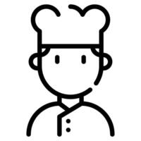 Chef icon for web, app, infographic, etc vector