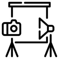 Studio icon for web, app, infographic, etc vector